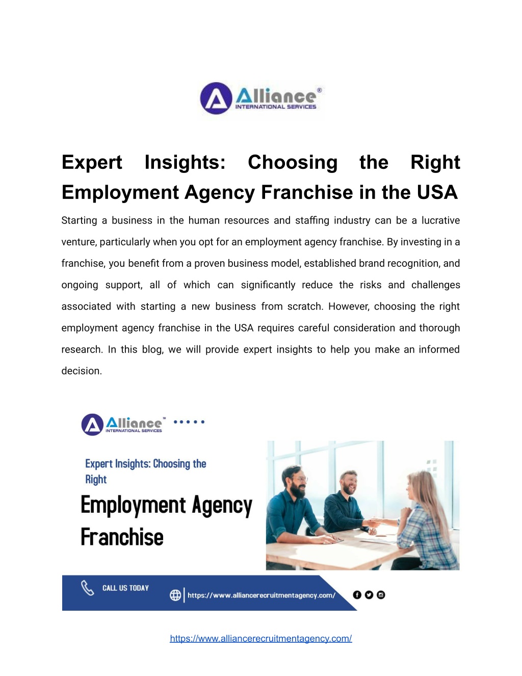 expert employment agency franchise in the usa l.w