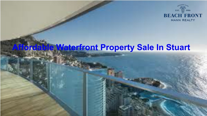 affordable waterfront property sale in stuart n.w