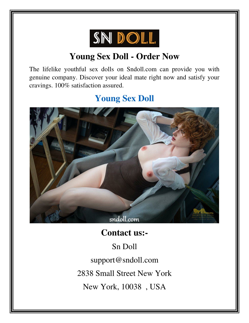 young sex doll order now l.w