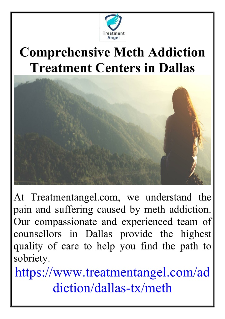 comprehensive meth addiction treatment centers n.w