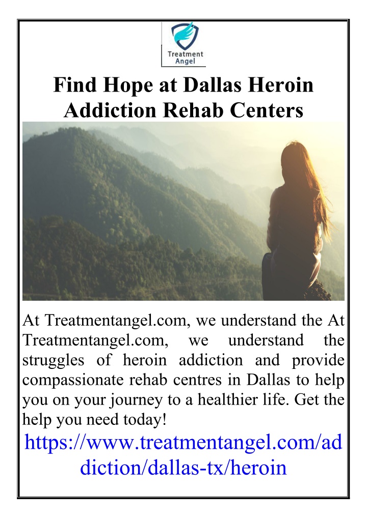 find hope at dallas heroin addiction rehab centers n.w