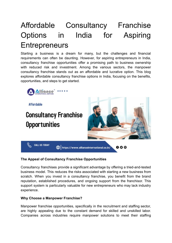 affordable options entrepreneurs n.w