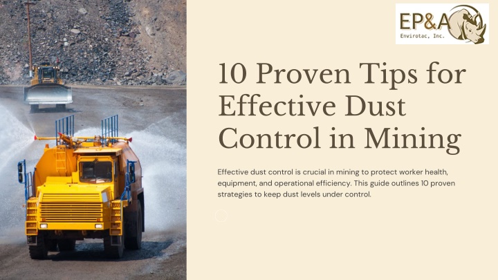 10 proven tips for effective dust control n.w
