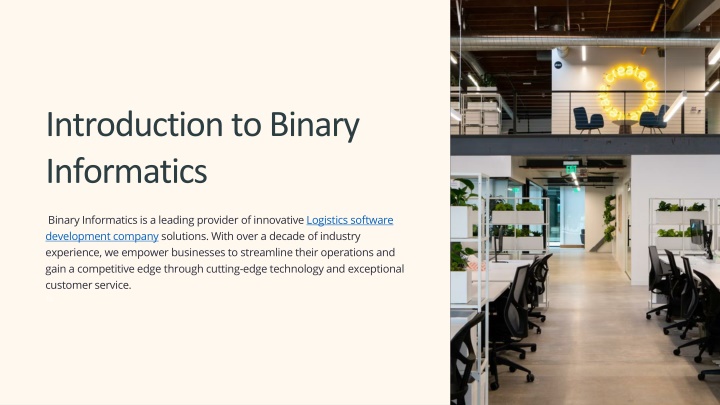 introduction to binary informatics n.w
