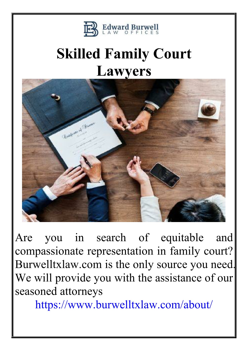 skilled family court lawyers l.w