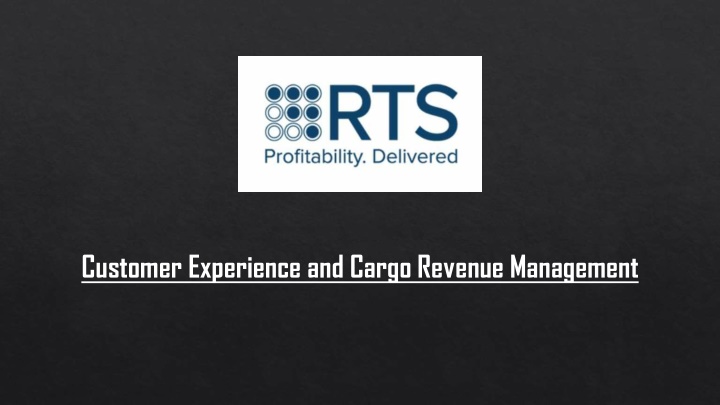 customer experience and cargo revenue management n.w