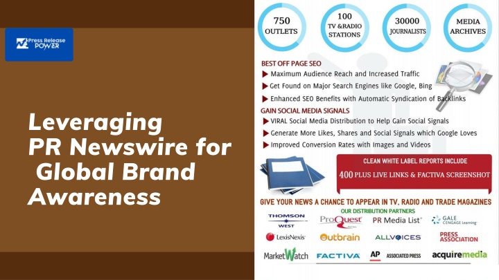Press Release Power Global Newswire Distribution & Regulatory Disclosure (1)