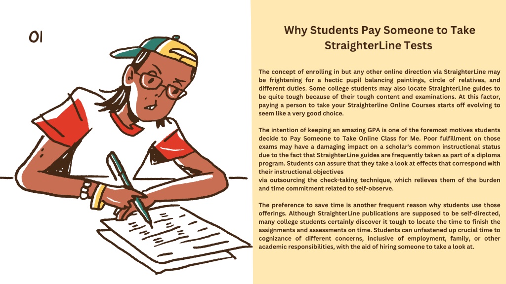 why students pay someone to take straighterline l.w