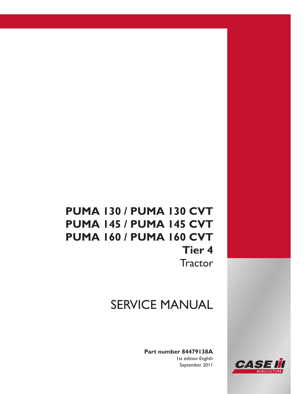 puma 130 puma 130 cvt puma 145 puma 145 cvt puma l.w