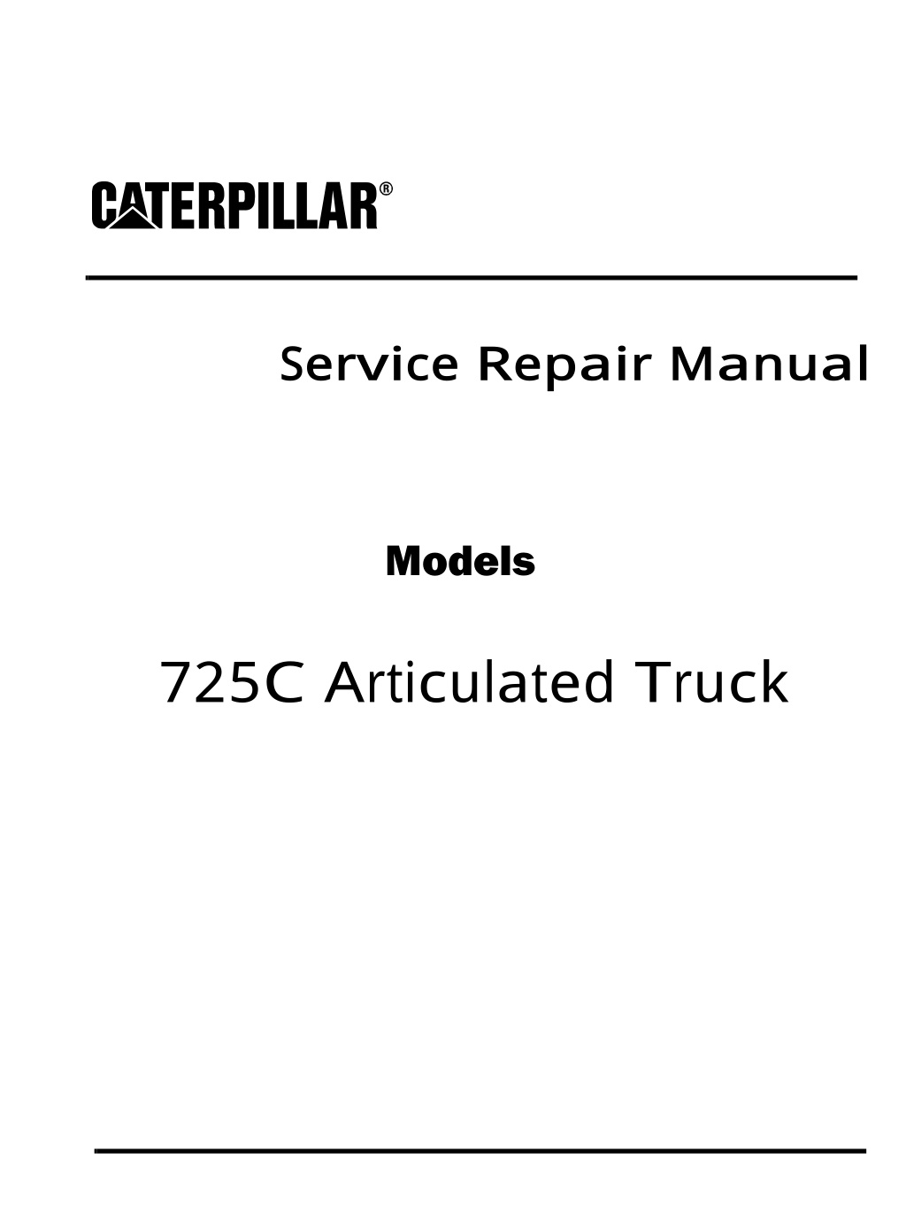 service repair manual l.w