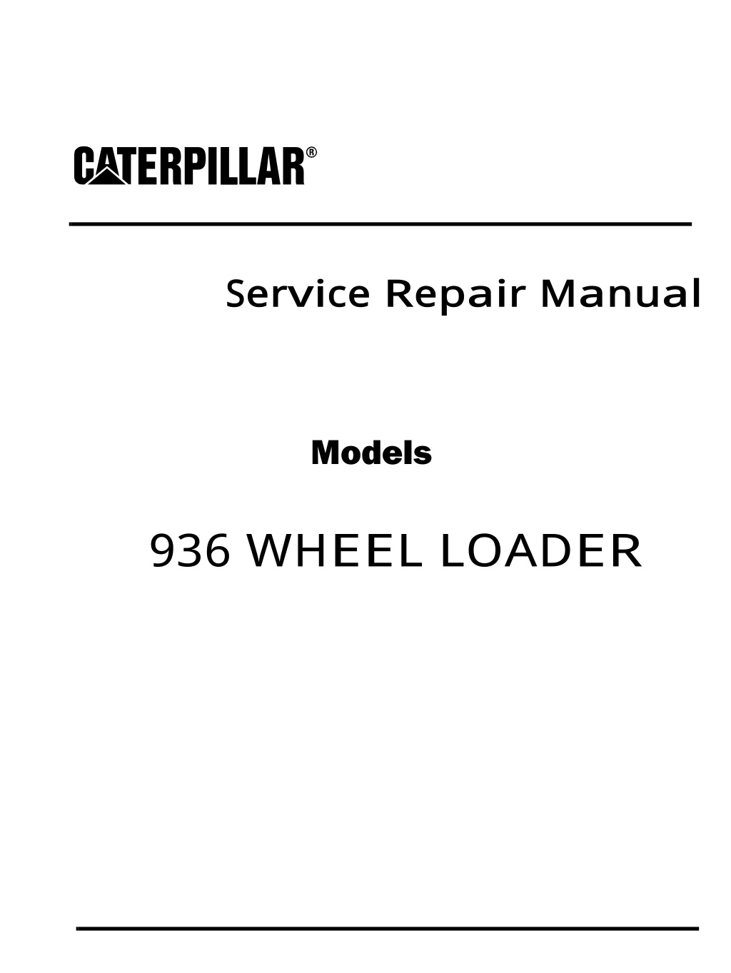 service repair manual l.w