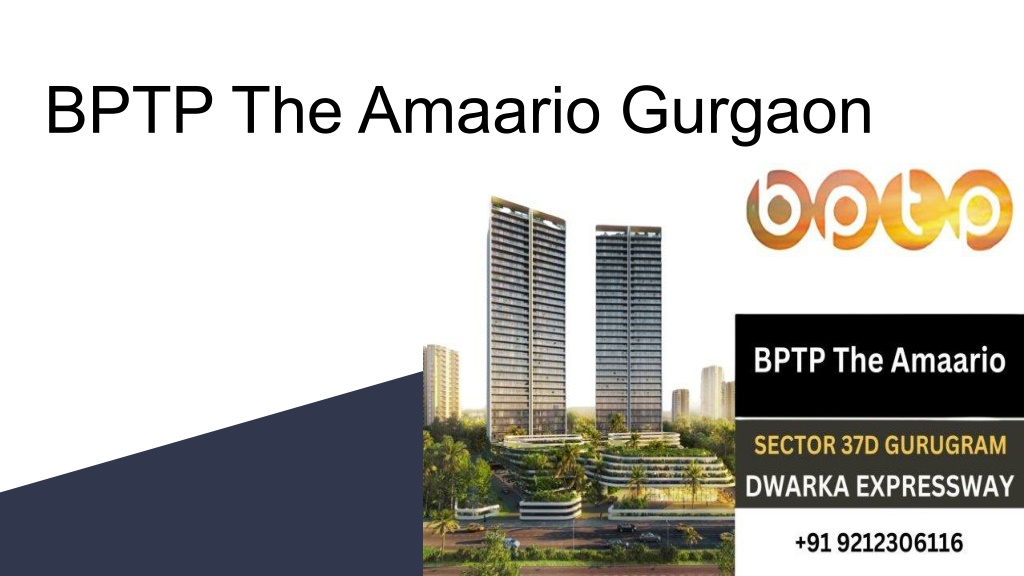 bptp the amaario gurgaon l.w