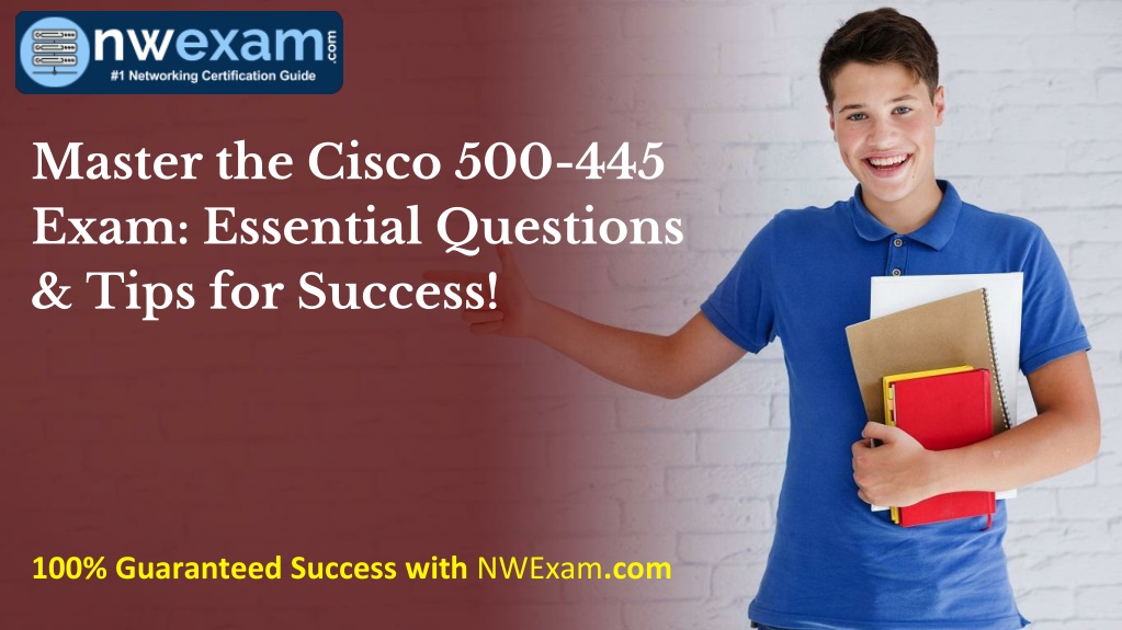 master the cisco 500 445 exam essential questions l.w