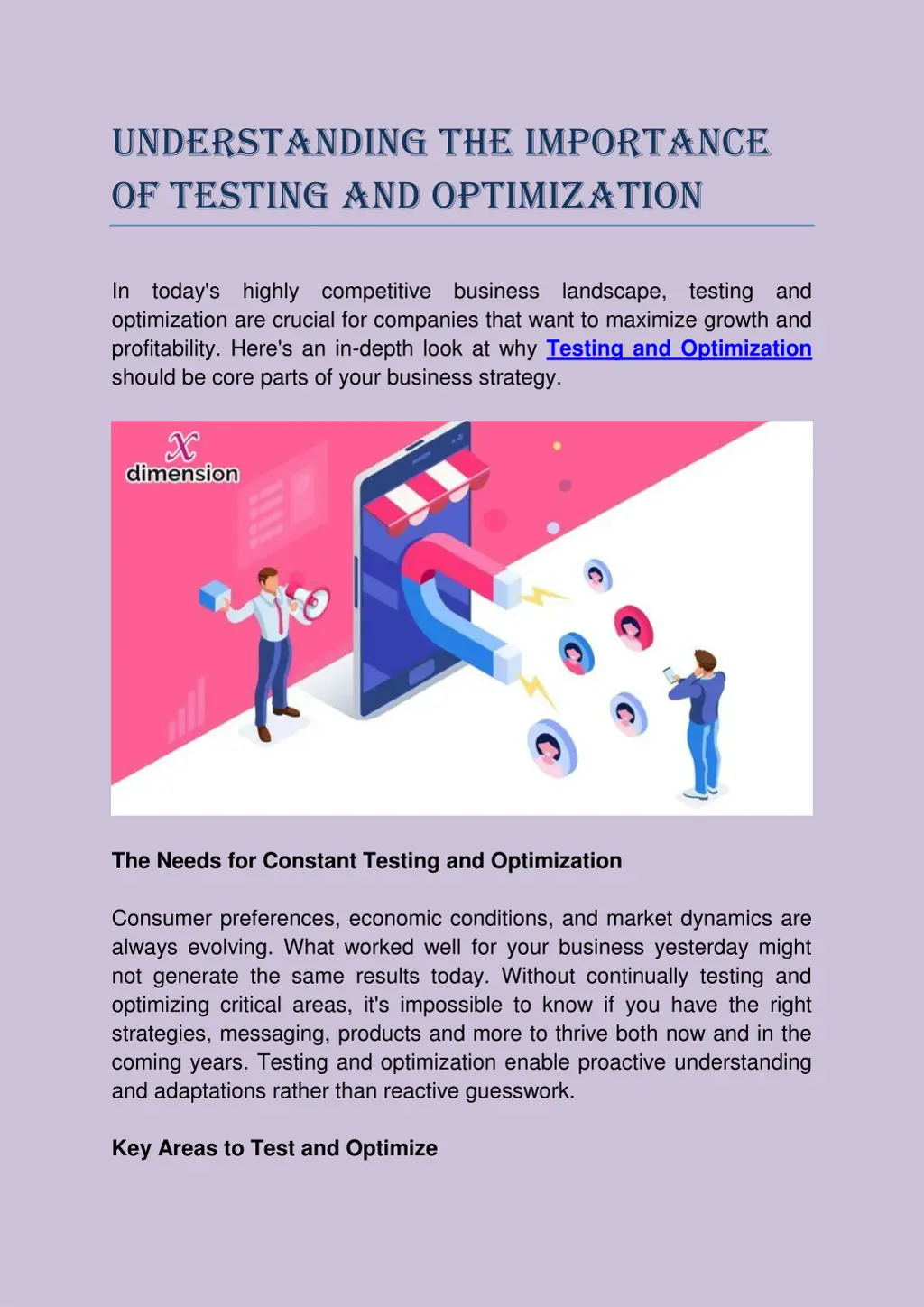 understanding the importance of testing n.