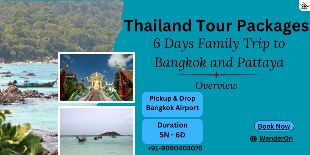 thailand tour packages 6 days family trip l.w