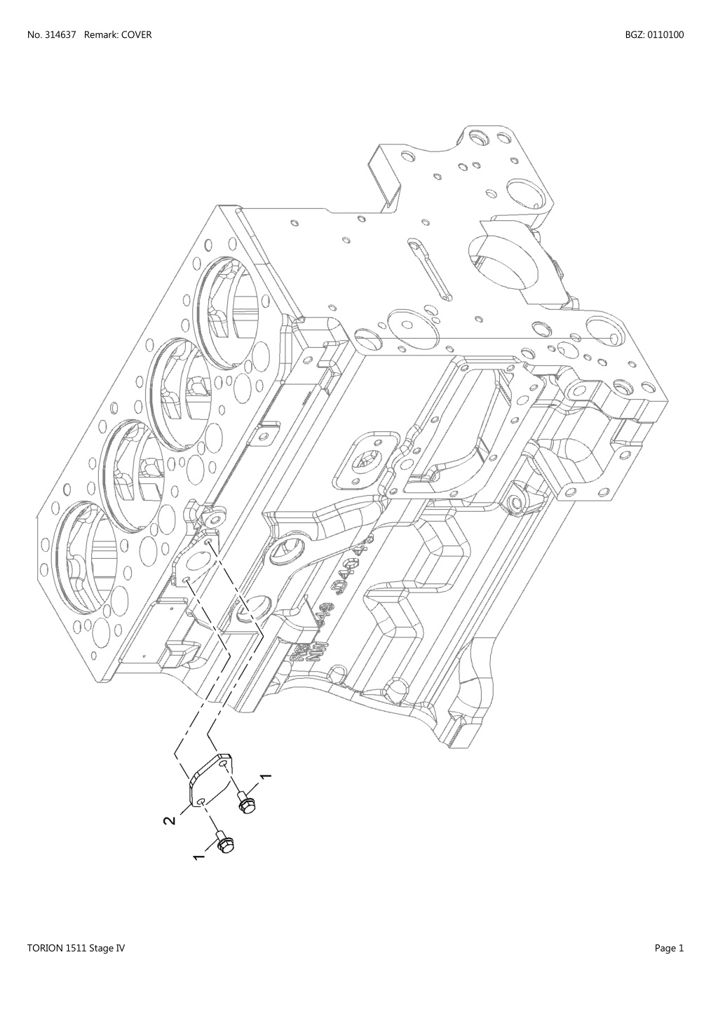 no 314637 remark cover l.w