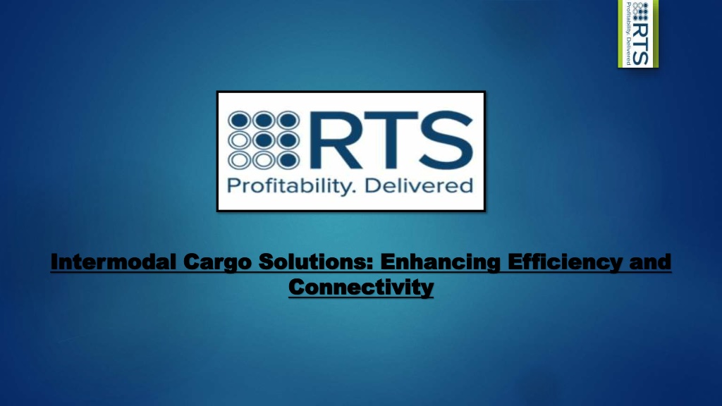 intermodal cargo solutions enhancing efficiency l.w