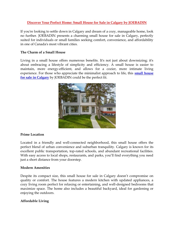 discover your perfect home small house for sale n.w