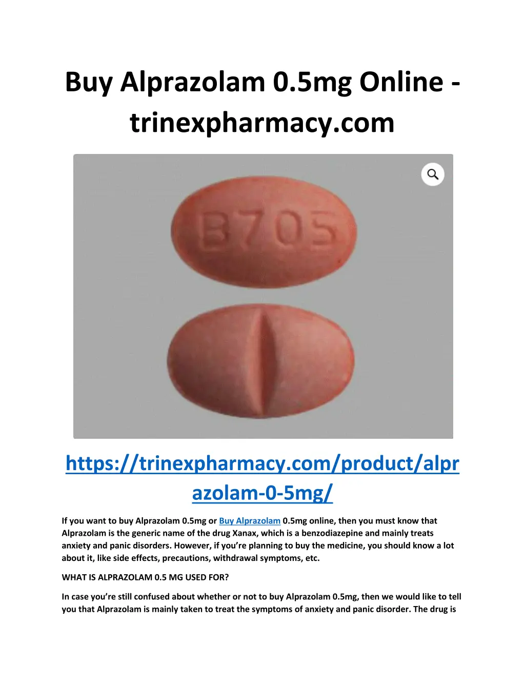 buy alprazolam 0 5mg online trinexpharmacy com n.