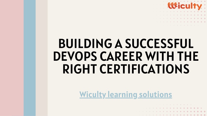 building a successful devops career with n.w