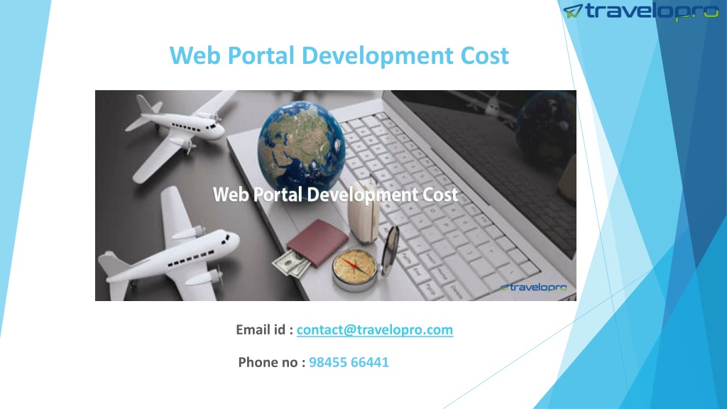 web portal development cost l.w