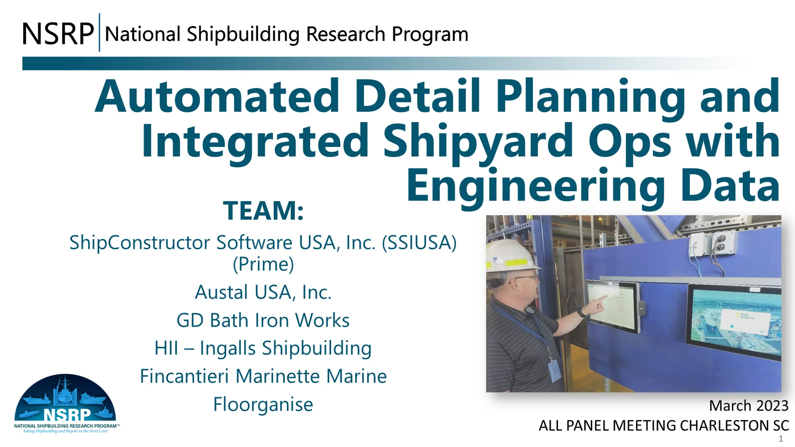 Automated Detail Planning for Shipyard Operations with Engineering Data