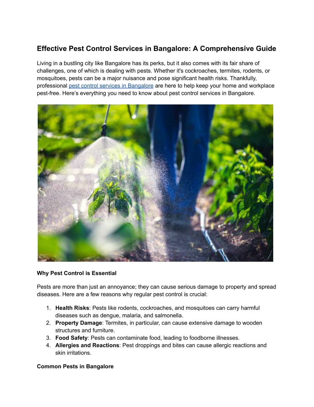 effective pest control services in bangalore l.w
