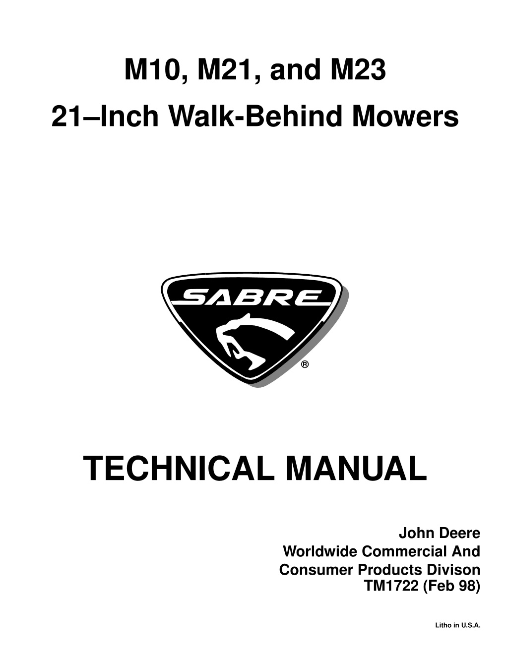 m10 m21 and m23 21 inch walk behind mowers l.w