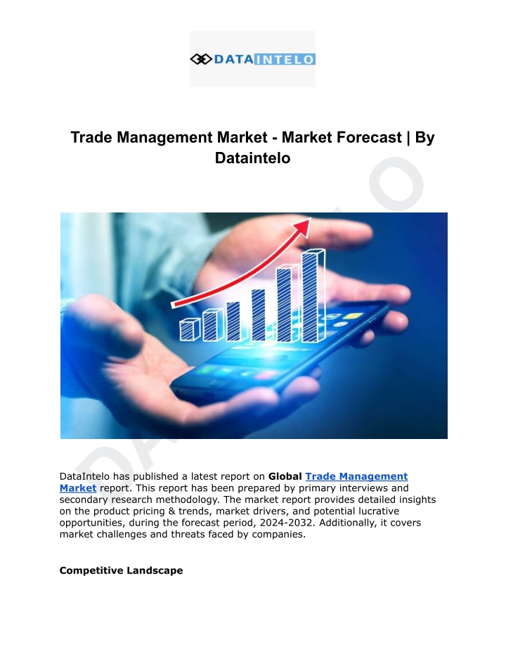 trade management market market forecast n.w