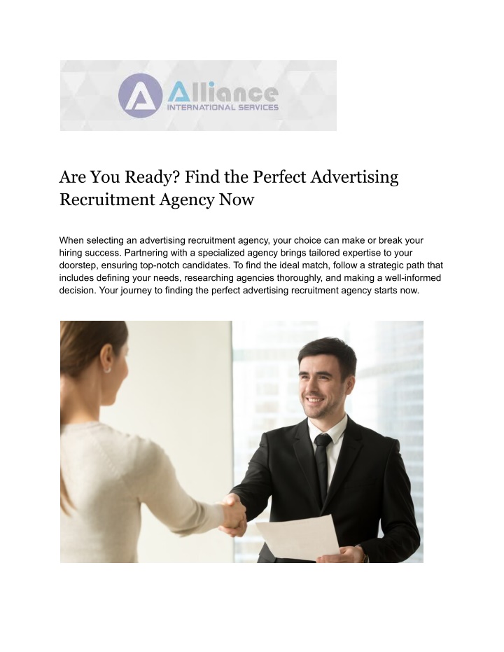 are you ready find the perfect advertising n.w