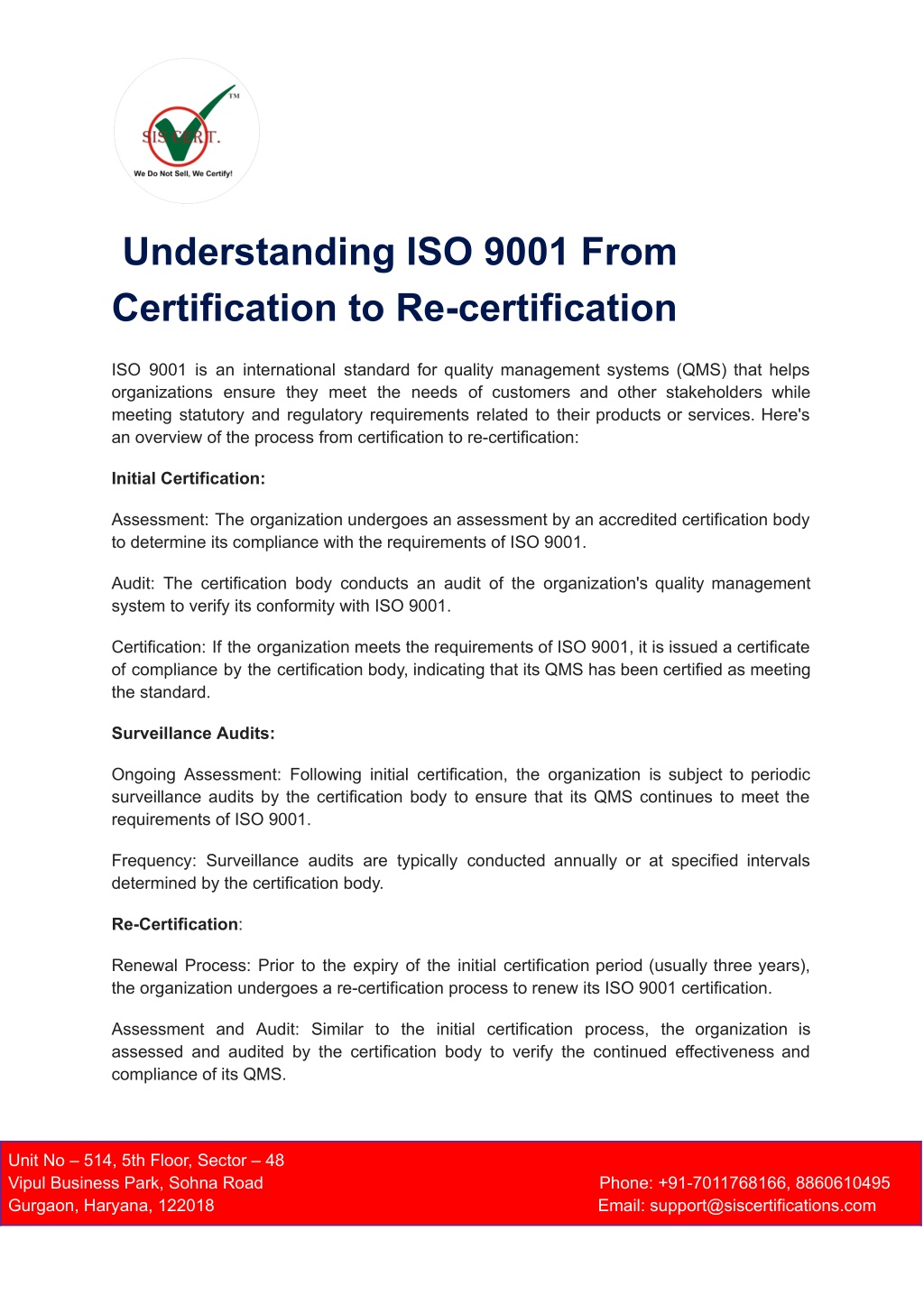 understanding iso 9001 from certification l.w