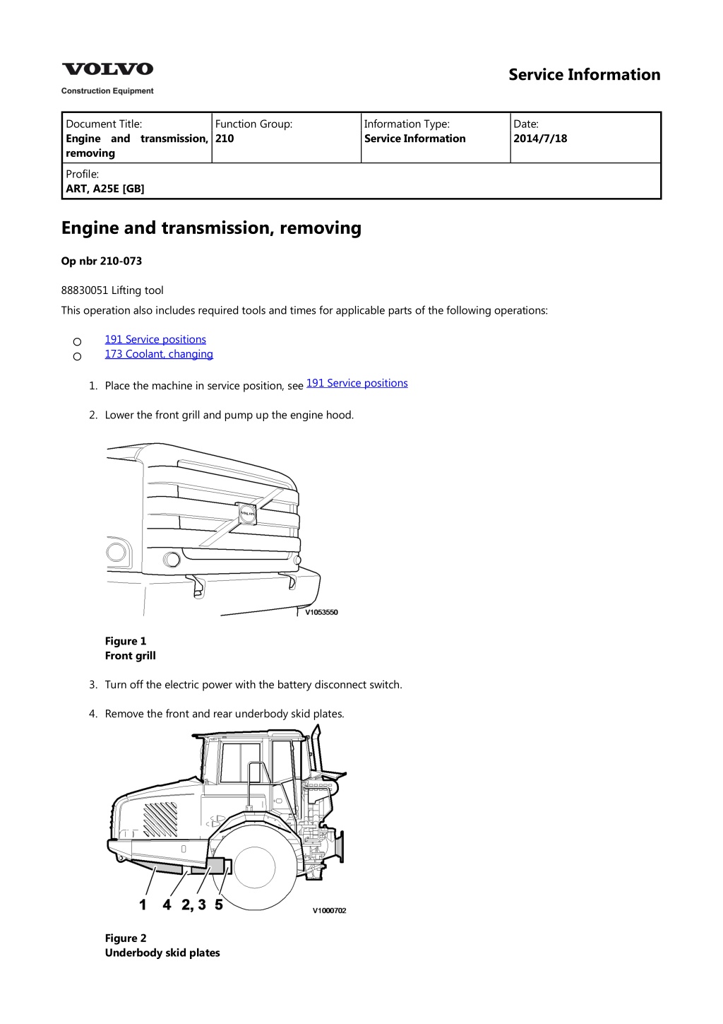 service information l.w