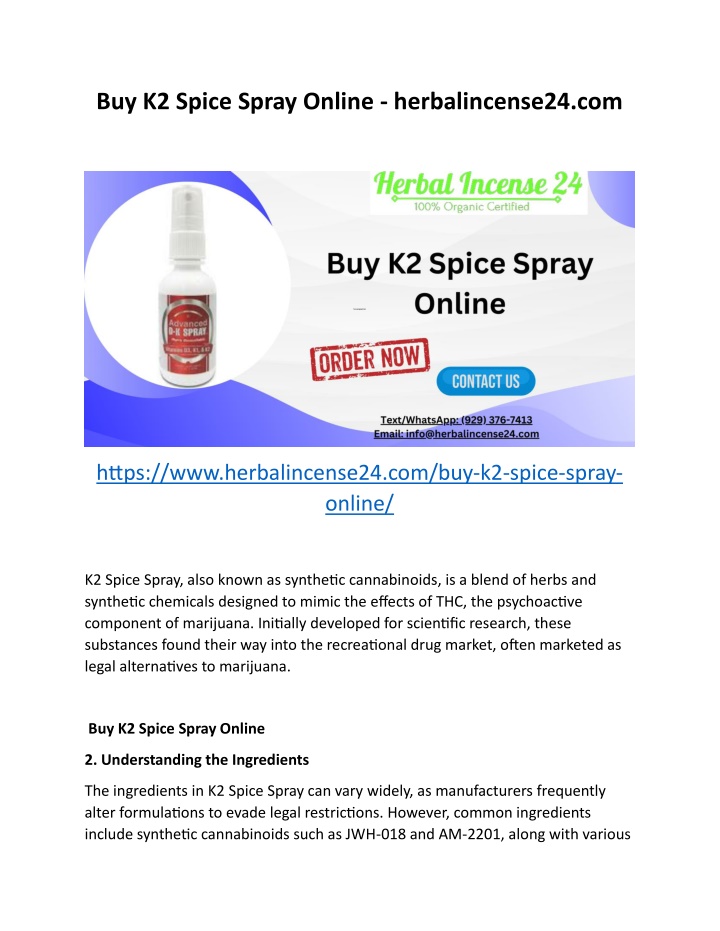 buy k2 spice spray online herbalincense24 com n.w