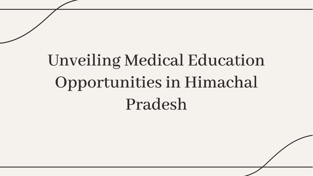 unveiling medical education opportunities l.w