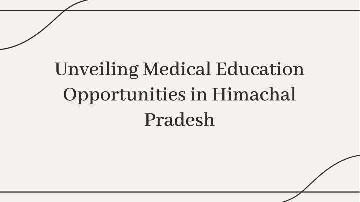 unveiling medical education opportunities n.w
