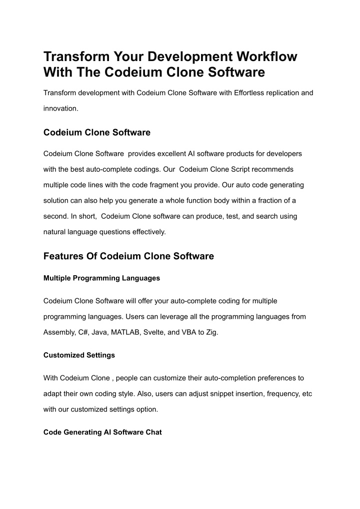 transform your development workflow with n.w