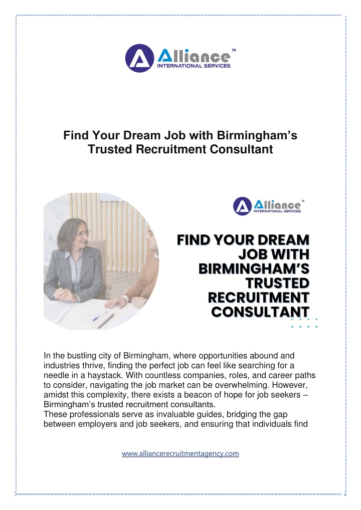 find your dream job with birmingham s trusted n.w