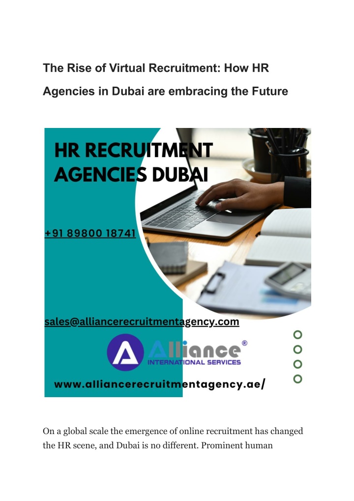 the rise of virtual recruitment how hr n.w