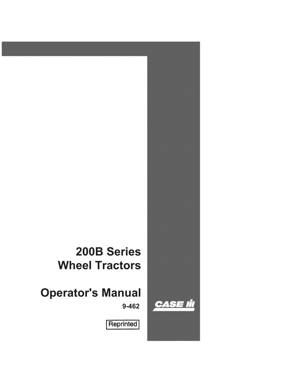 200b series wheel tractors l.w