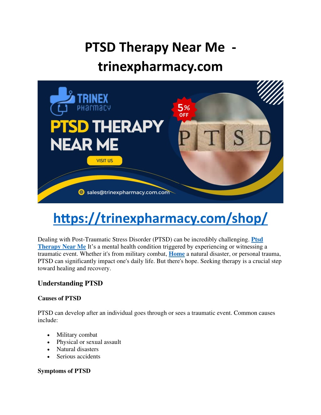 ptsd therapy near me trinexpharmacy com l.w