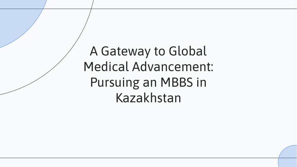 a gateway to global medical advancement pursuing l.w