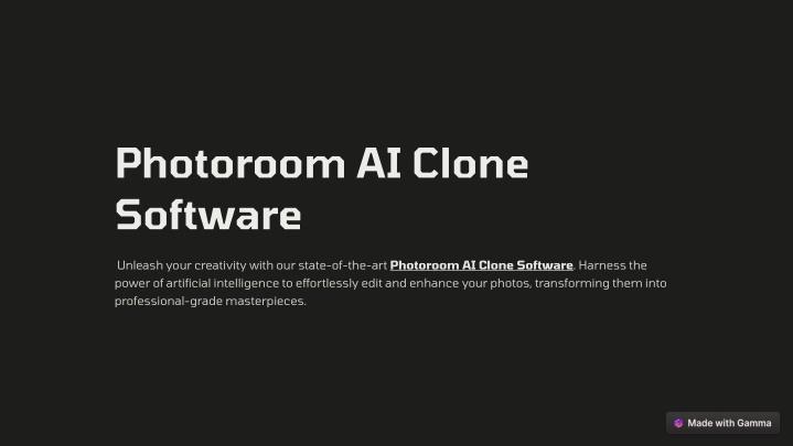 photoroom ai clone software n.w