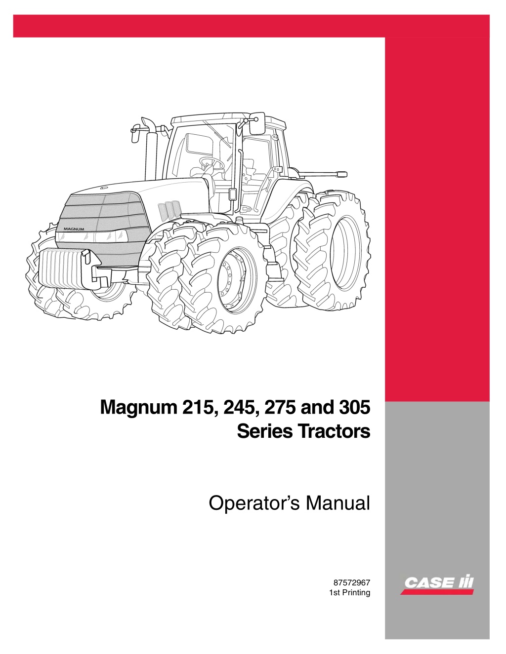 magnum 215 245 275 and 305 l.w