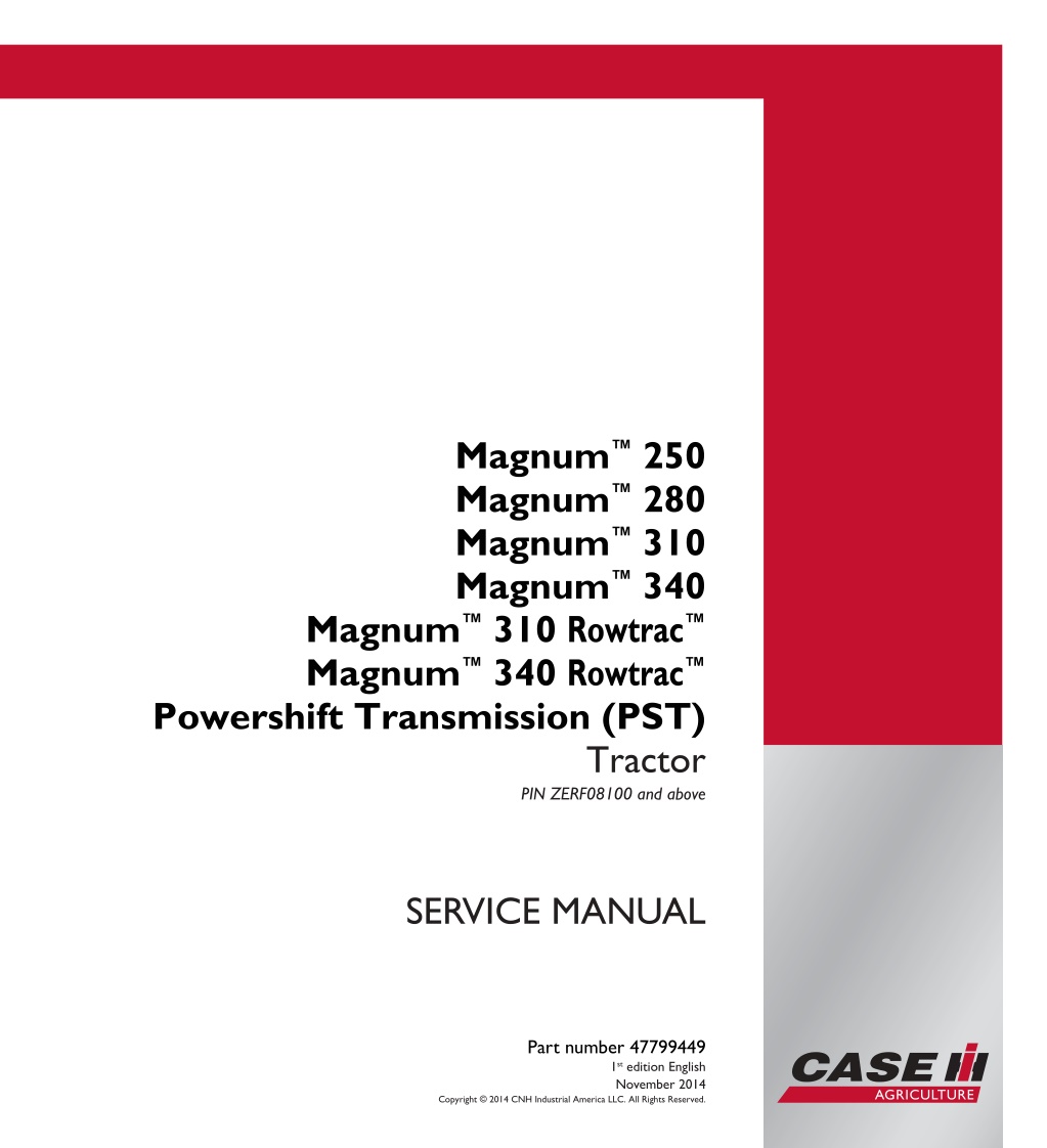 service manual l.w