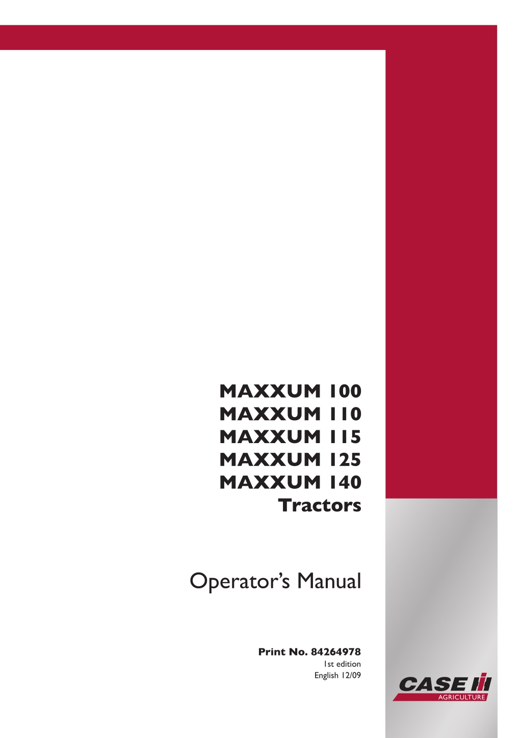 maxxum 100 maxxum 110 maxxum 115 maxxum l.w