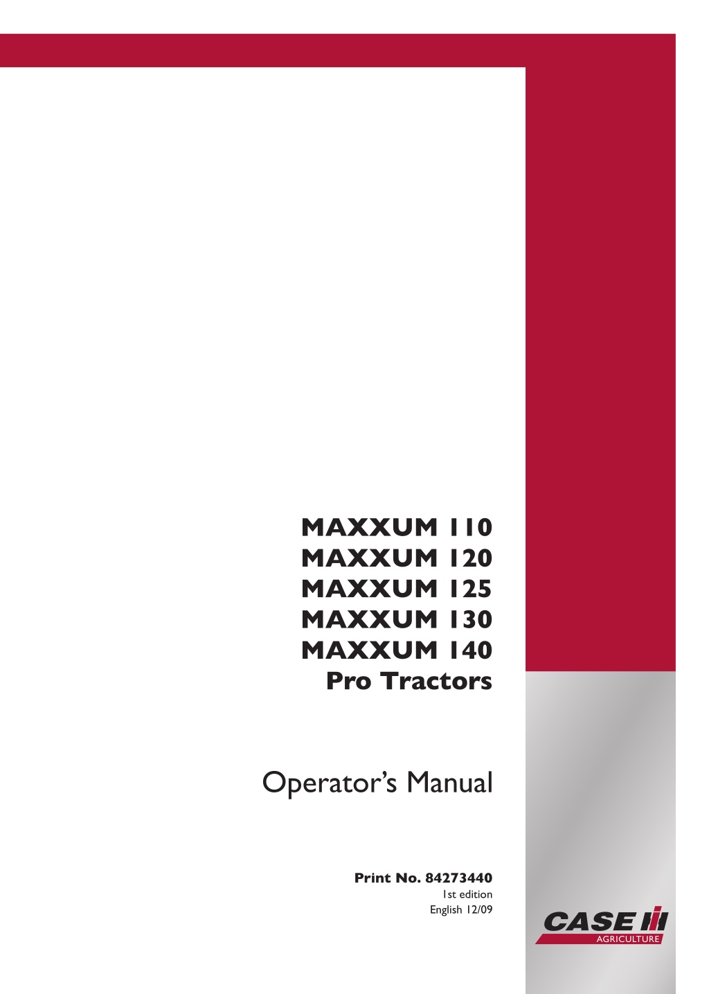 maxxum 110 maxxum 120 maxxum 125 maxxum l.w