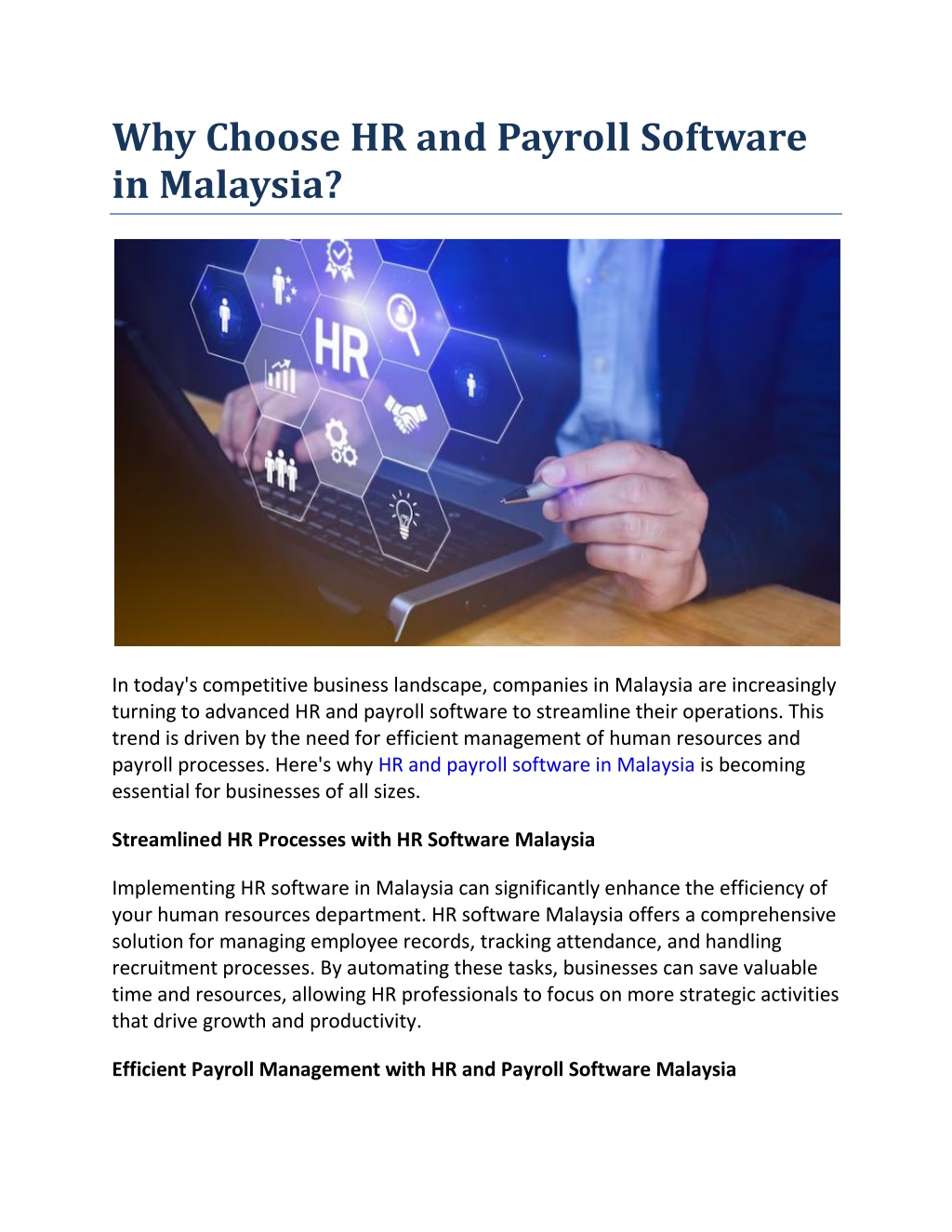 why choose hr and payroll software in malaysia l.w