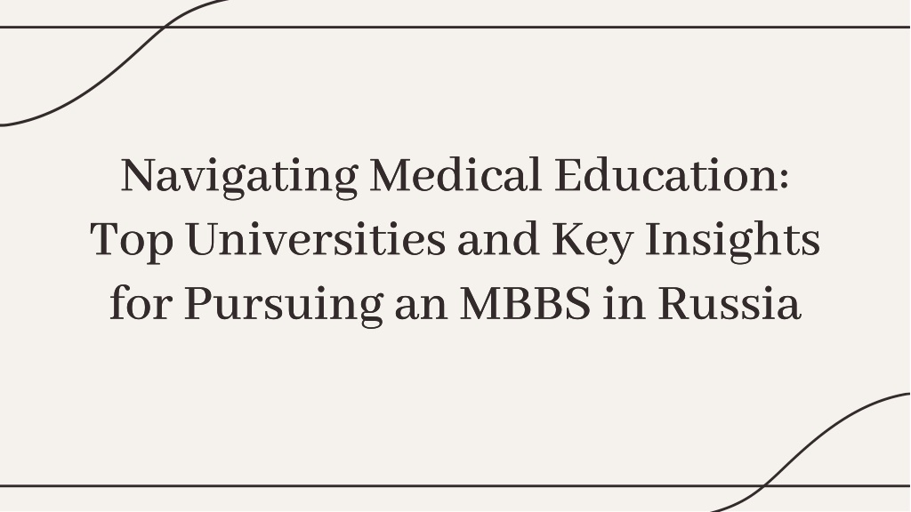 navigating medical education top universities l.w