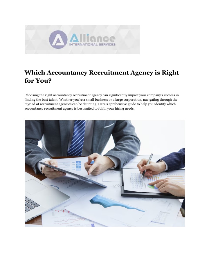 which accountancy recruitment agency is right n.w