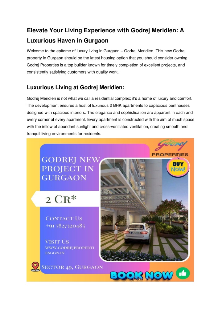 elevate your living experience with godrej n.w